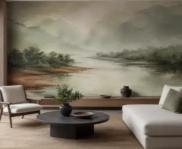 Customized wallpaper design by Vastu Decor