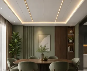 PVC false ceiling installation near Sector 65 Noida