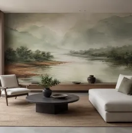 Customized wallpaper design by Vastu Decor