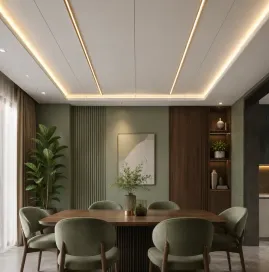 PVC false ceiling installation near Sector 65 Noida