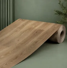PVC vinyl flooring material and installation